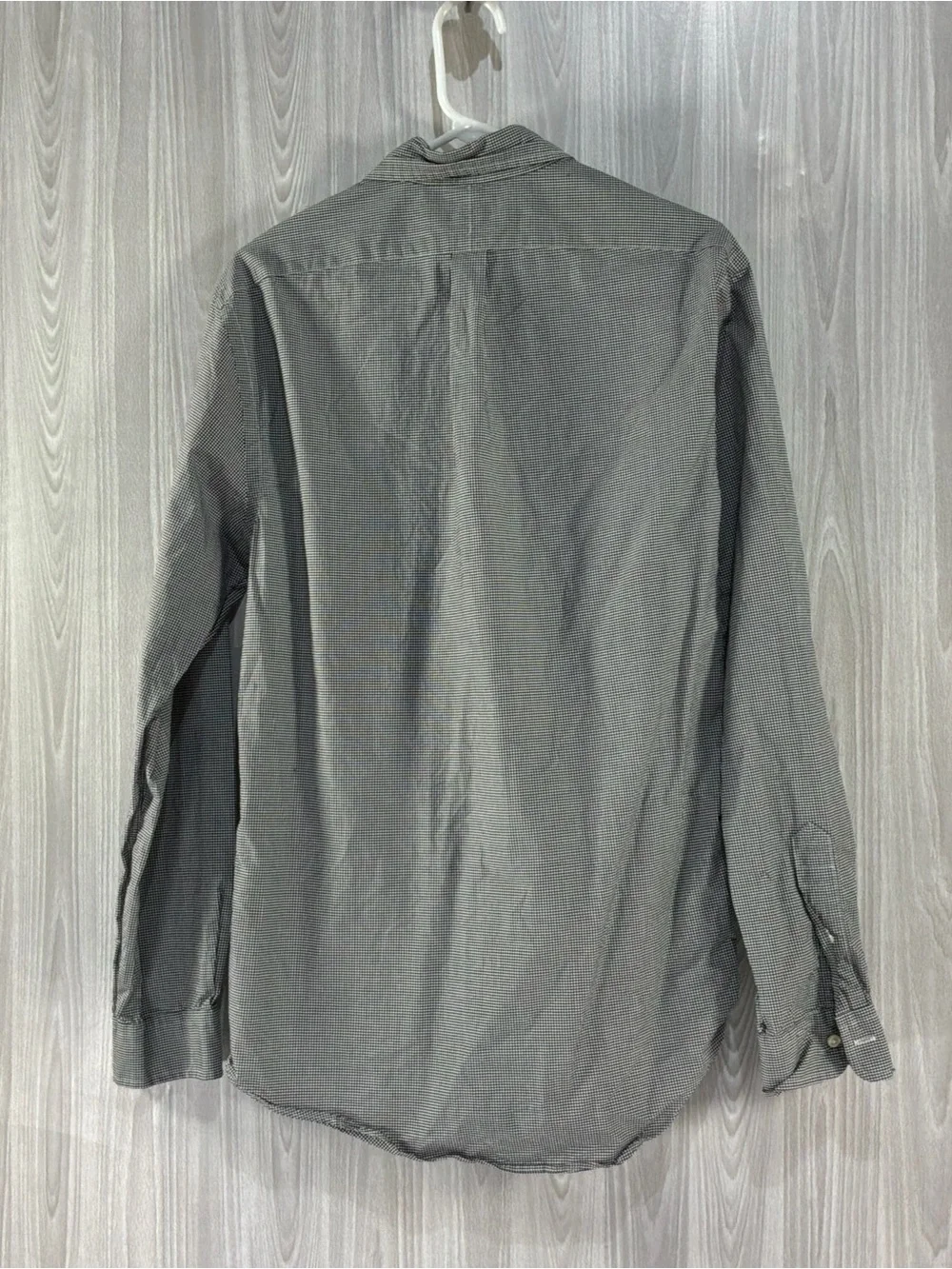 Polo Ralph Lauren Shirt Men L Check Regular Fit Gingham Lightweight Preppy